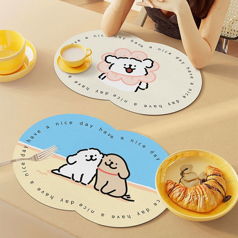 Unisex Cute Cartoon Pet-Themed Mat Kalsten