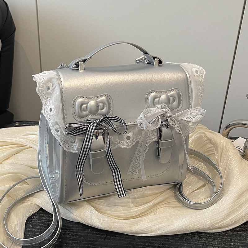 Elegant Retro Handcrafted Satchel Bag