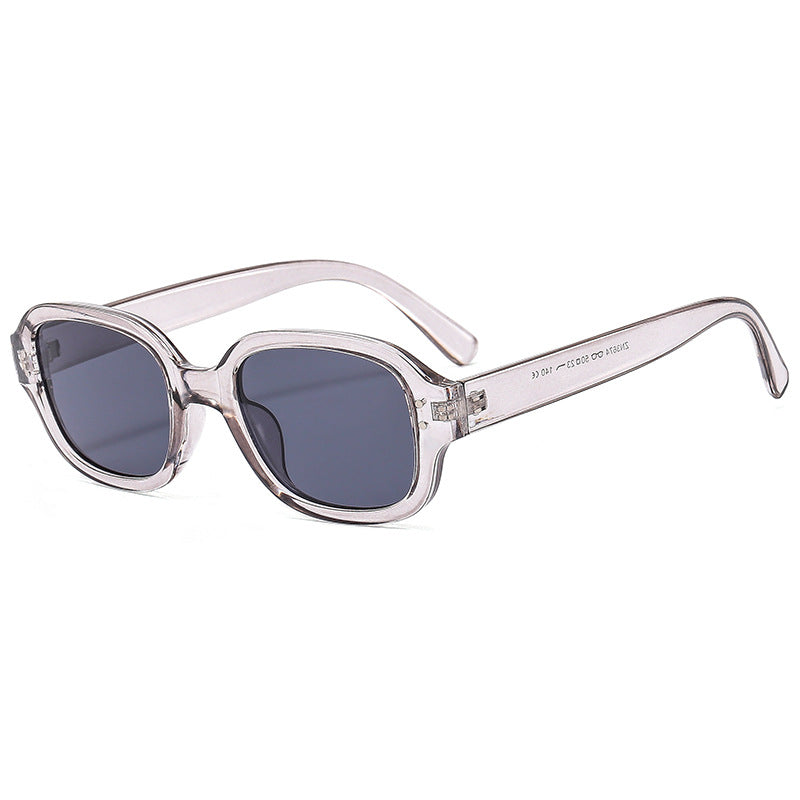 Women's sunglasses with modern, transparent frame and UV protection Kalsten
