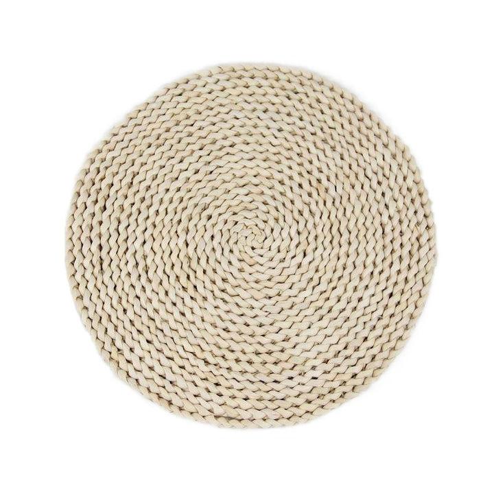 Round Coaster Made of Natural Fiber Kalsten