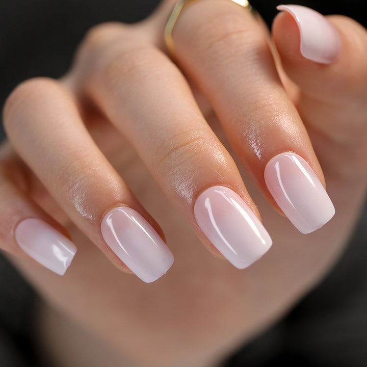 Artful Nail Extensions with Elegant Gradient Kalsten