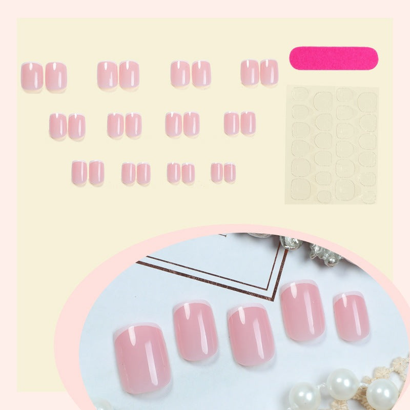 Acrylic nail set with elegant, high-gloss nails Kalsten