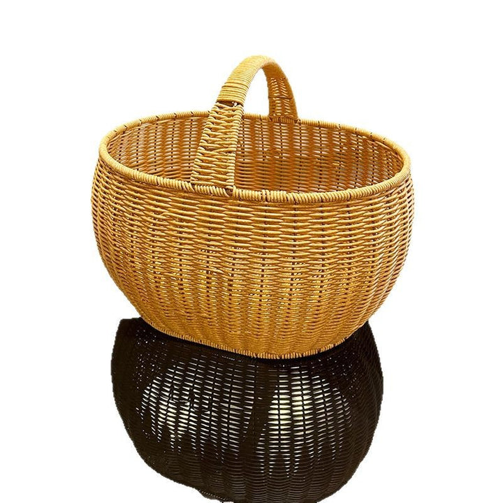 Handcrafted Woven Utility Storage Basket Kalsten