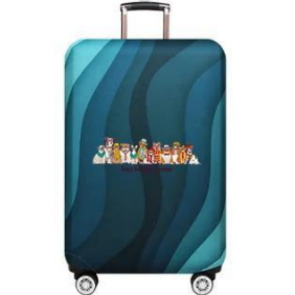 Ladies Hard Shell Suitcase with Playful Animal Design Kalsten