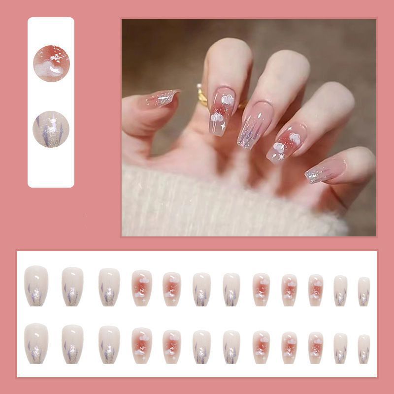 Premium Decorative Spring-Inspired Press-On Nail Set Kalsten