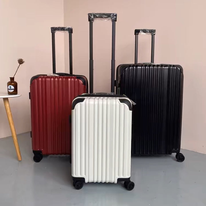 Durable Multi-Compartment Hard-Shell Suitcase