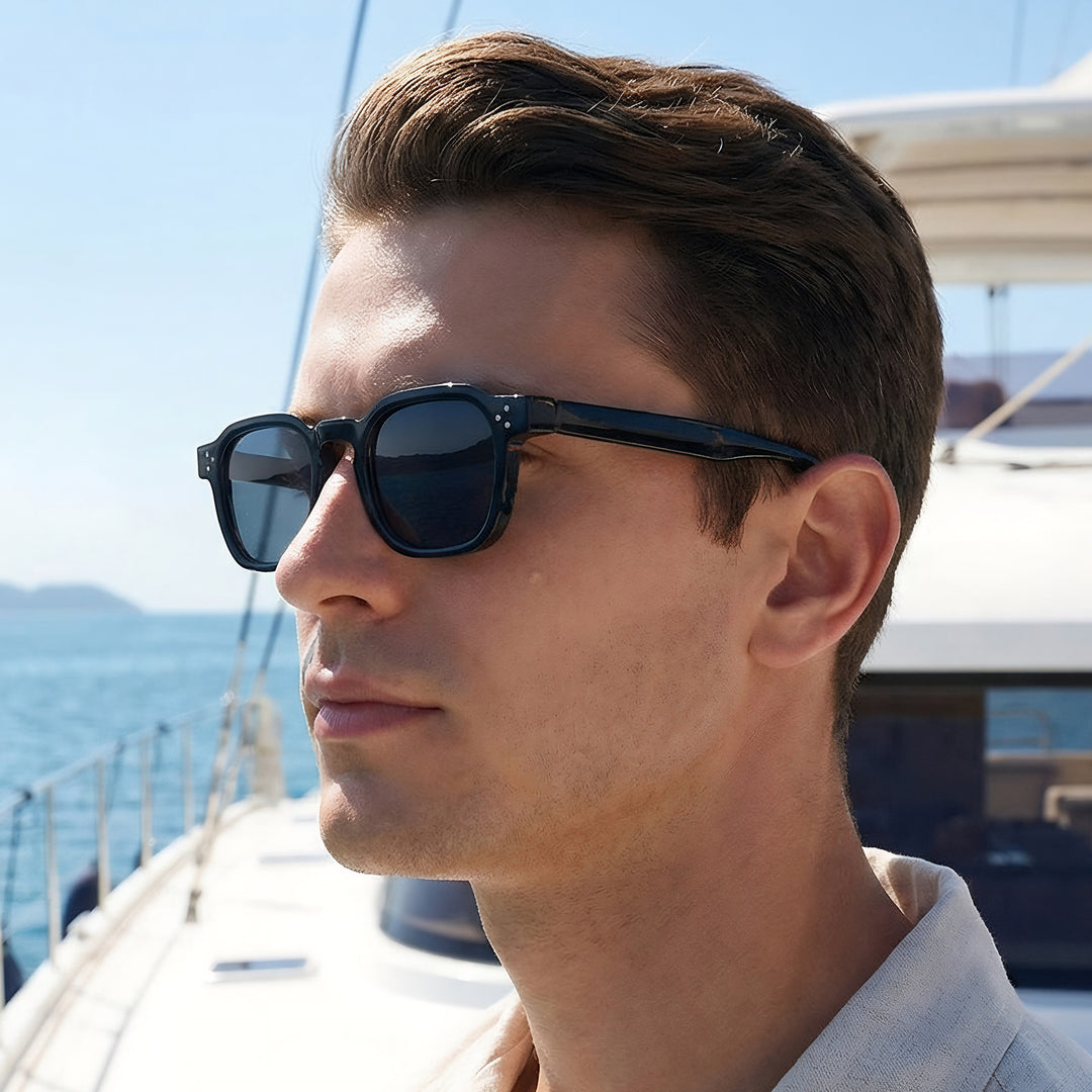 Trendy Oversized Hexagonal Sunglasses Kalsten