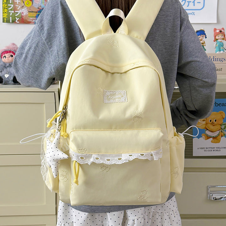Charming Embroidered Backpack Kalsten