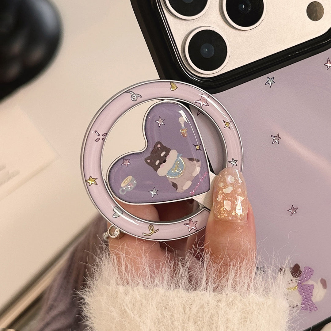 Heart-shaped Smartphone Finger Holder Kalsten
