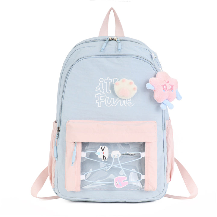 Backpacks with Transparent Front Pockets From Kalsten