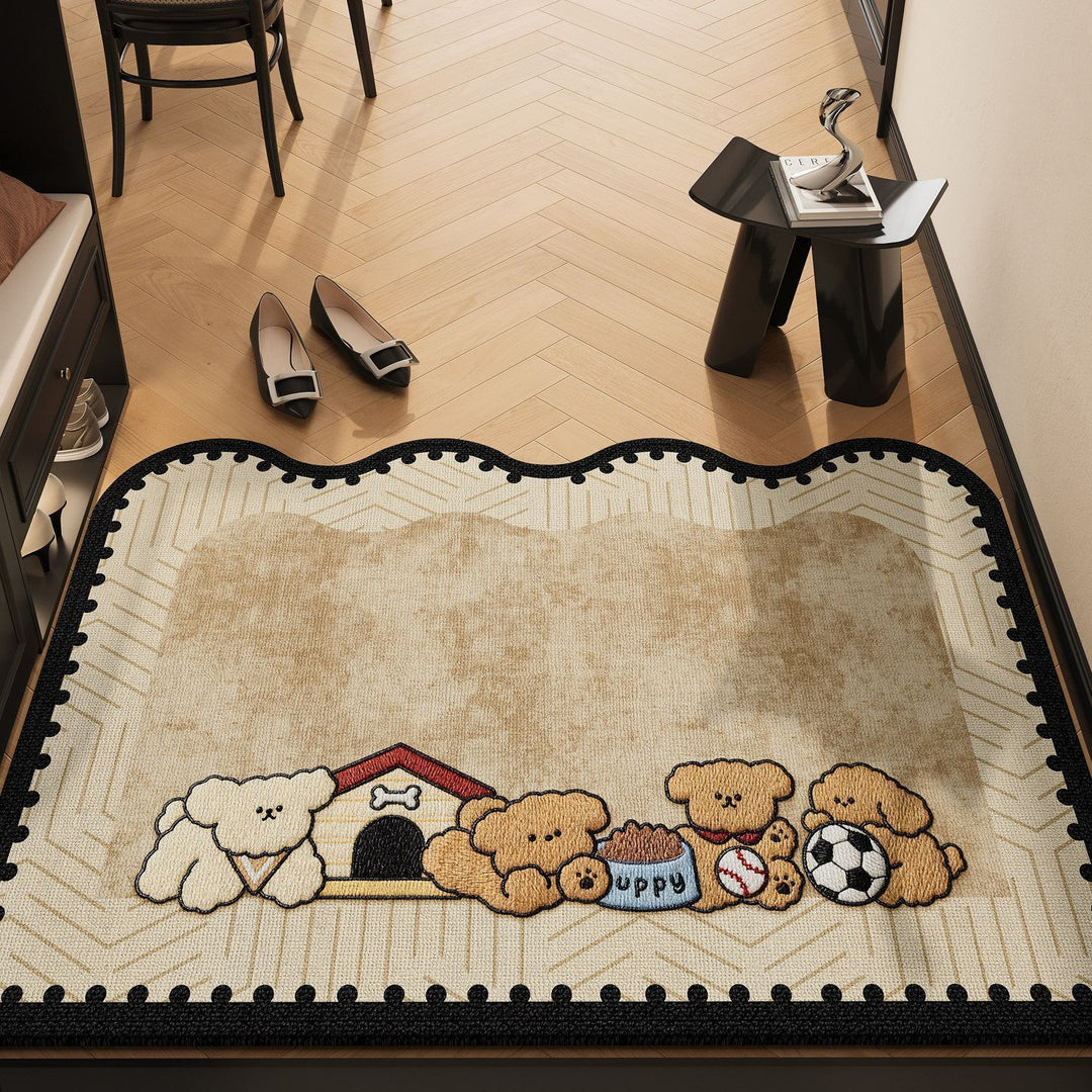 Cute Cat-Themed Area Mat