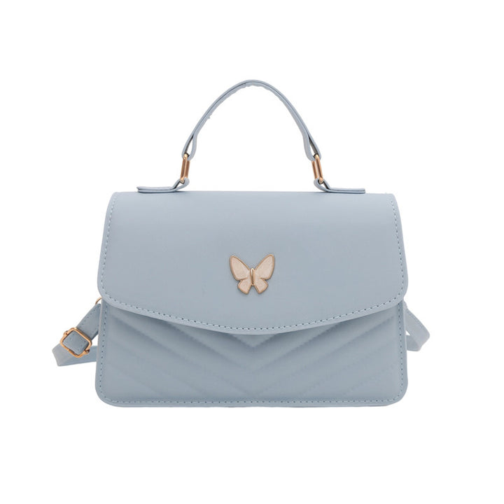 WoElegant Quilted Leather Satchel Bag Kalsten