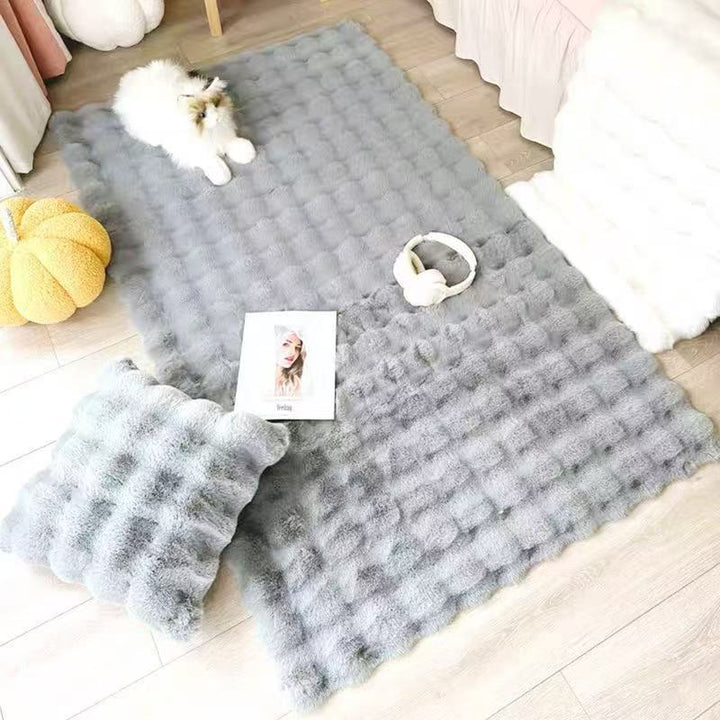 Plush Textured Area Rug Kalsten
