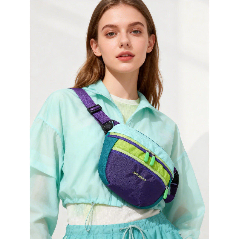 Multi-Zippered Sling Bag Kalsten