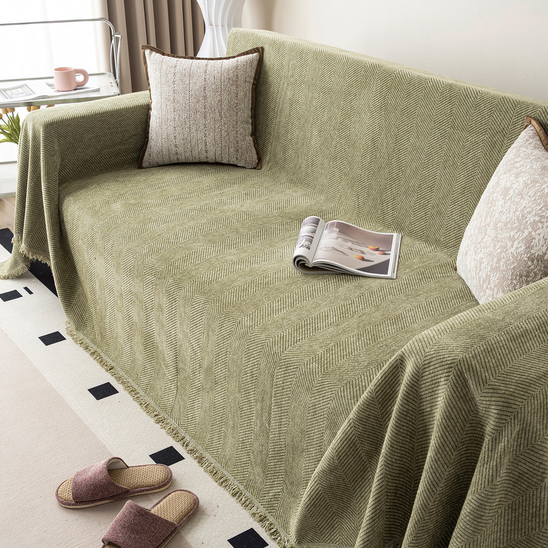 Herringbone Sofa Blanket