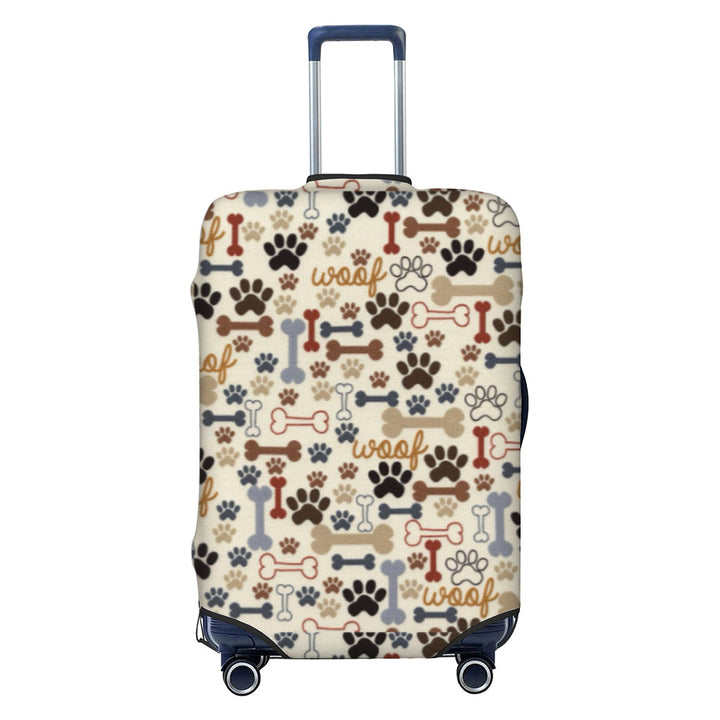 Women Hard Shell Suitcase with Trendy Surf and Palm Design Kalsten