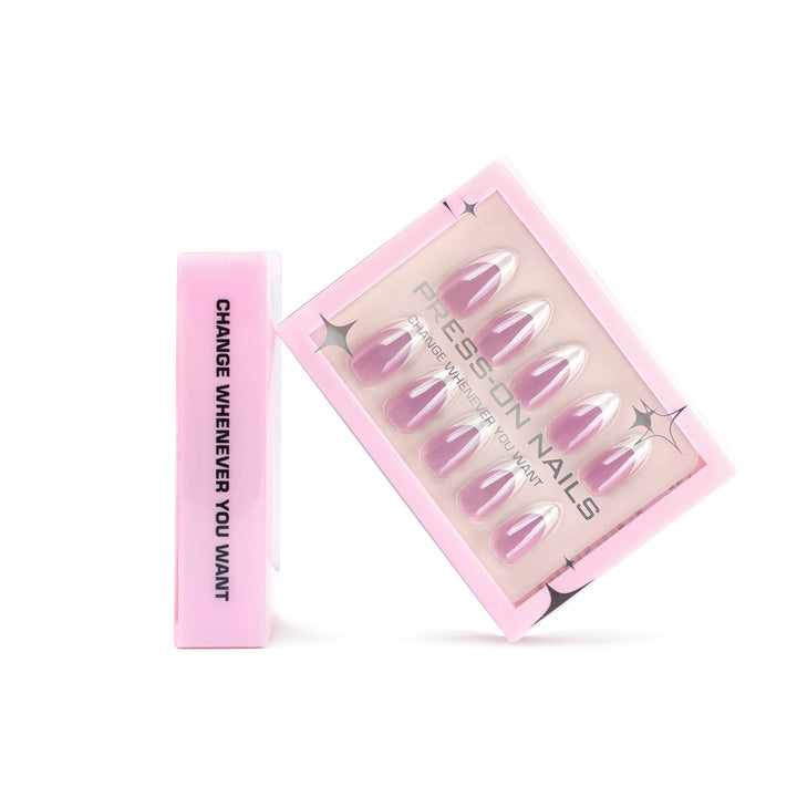 Artificial press-on nails with modern ombre effect Kalsten