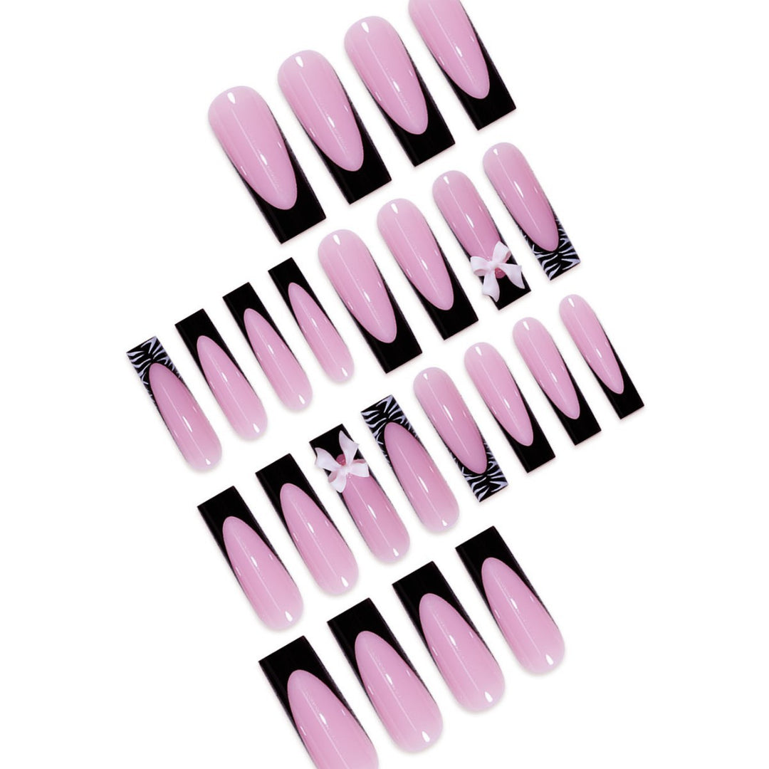 Elegant Decorative Press-On Nail Art Extensions Kalsten