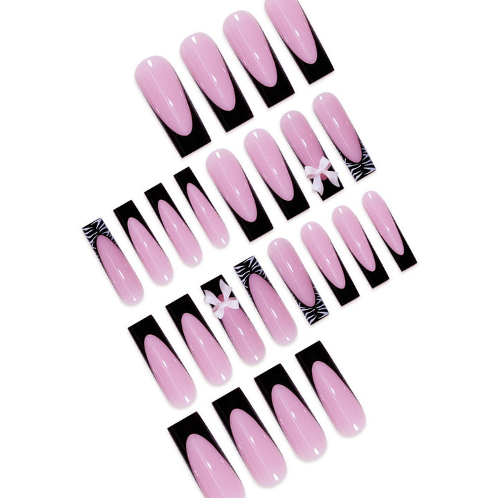 Elegant Decorative Press-On Nail Art Extensions Kalsten