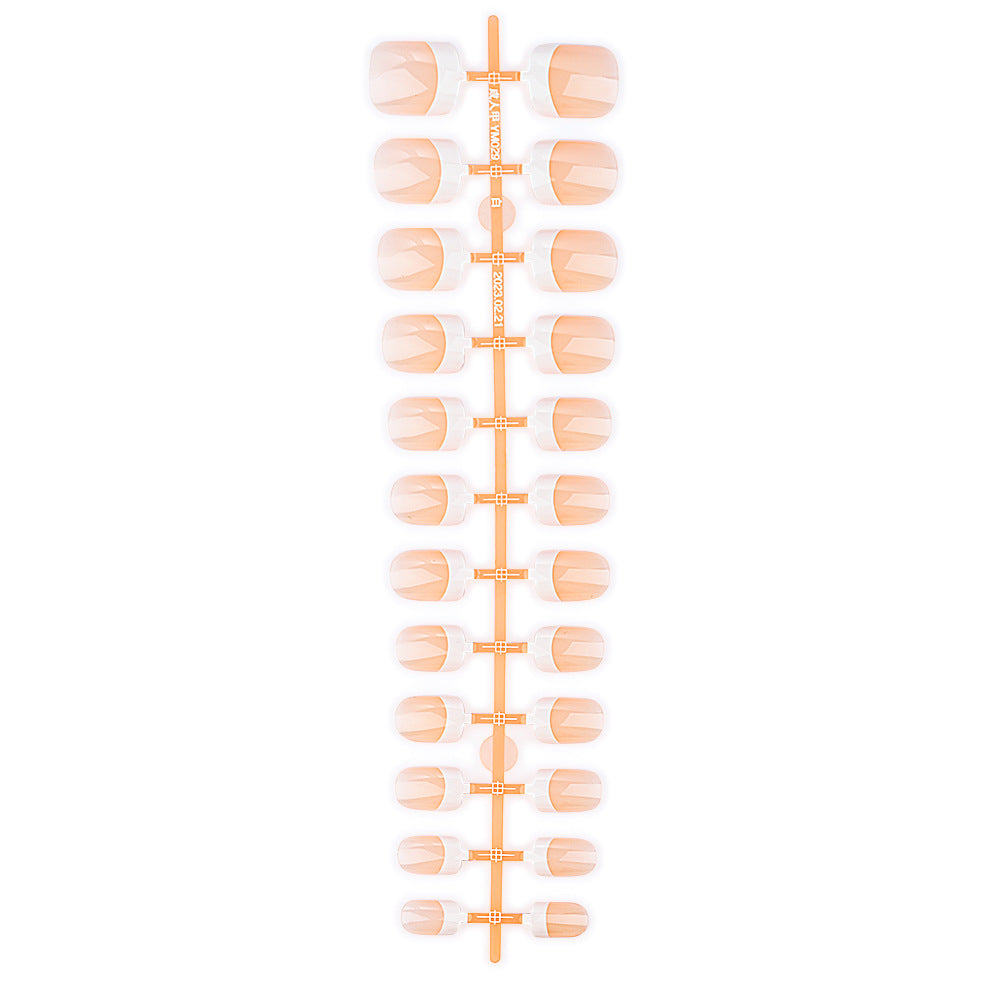 Elegant French Tip Press-On Nails Kalsten 1787228561