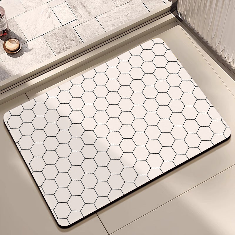 Geometric Pattern Decorative Floor Mat Kalsten