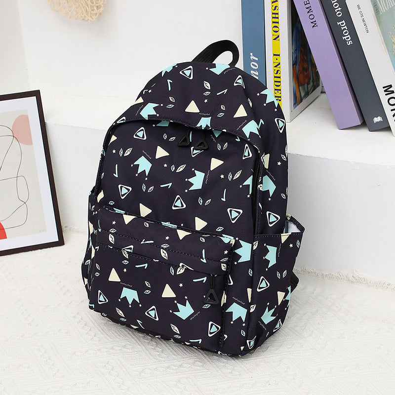 Stylish backpack with separate lunch container and pencil case Kalsten