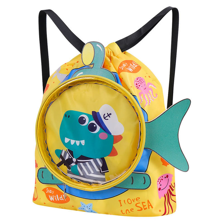 Fun-Themed Drawstring Backpack Kalsten