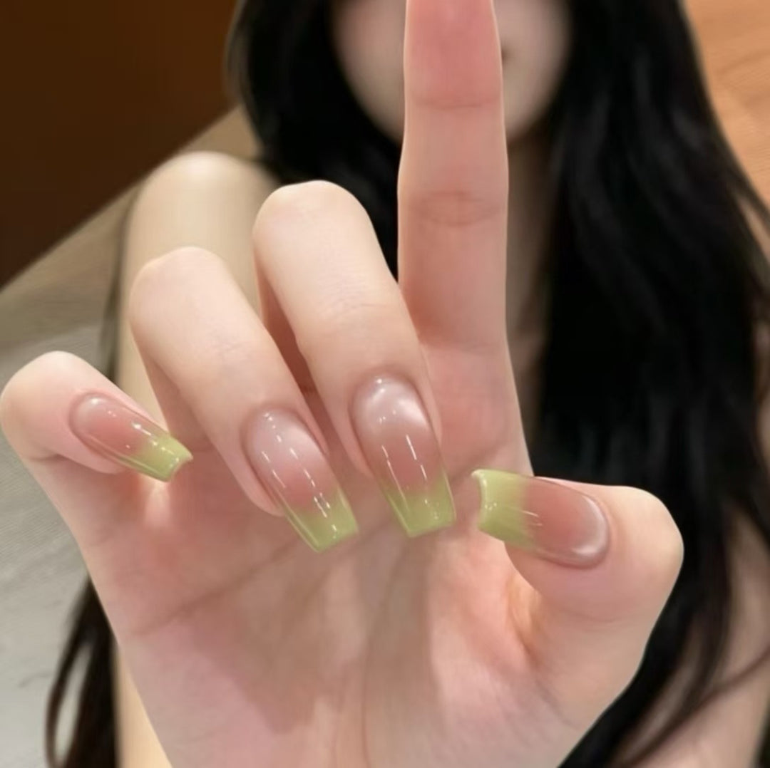 Ombre Acrylic Nail Extensions