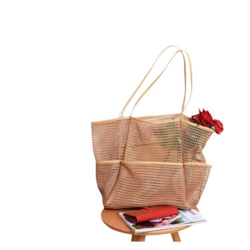 Practical Mesh Beach Bag Kalsten