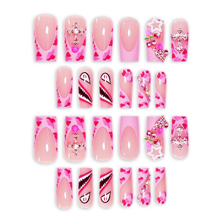 Trendy Artistic Press-On Nail Enhancements Kalsten