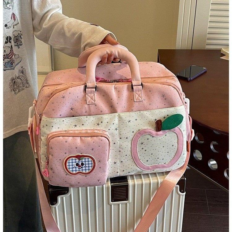 Playful Patterned Travel Tote Kalsten