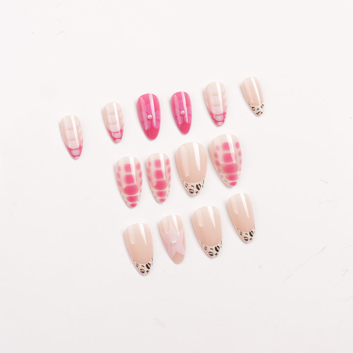 Artistic Animal Print Nail Tips Kalsten