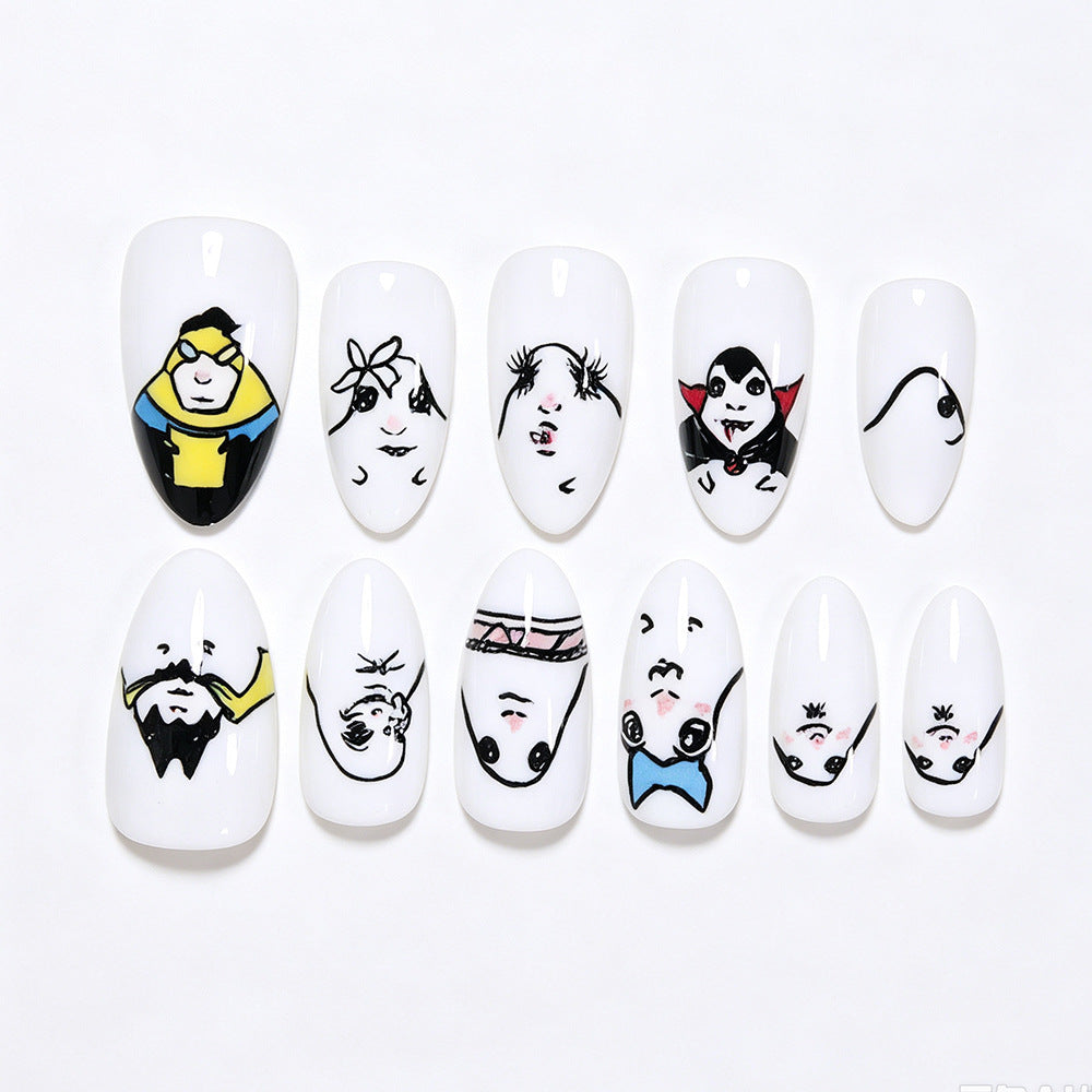 Whimsical Character Nail Art Tips Kalsten