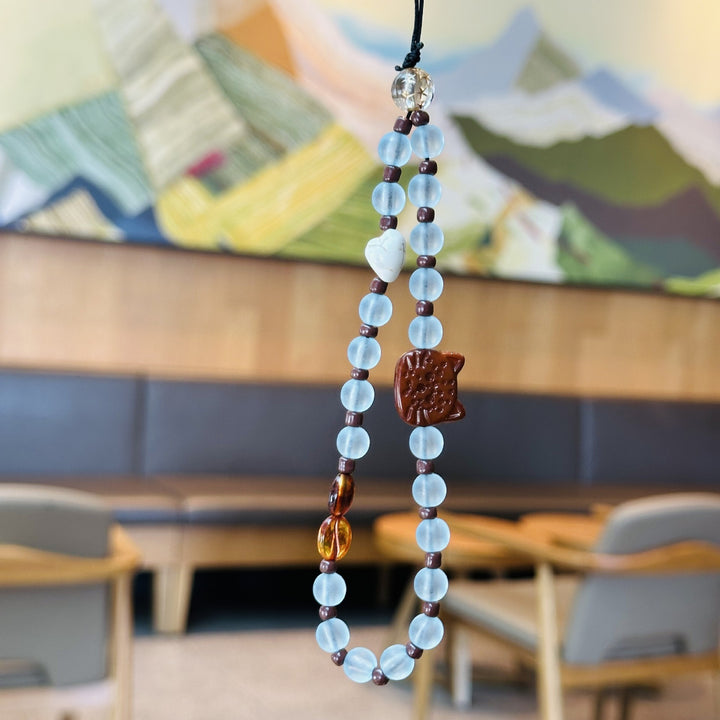 Beaded Charm Phone Lanyard Kalsten 1790134781