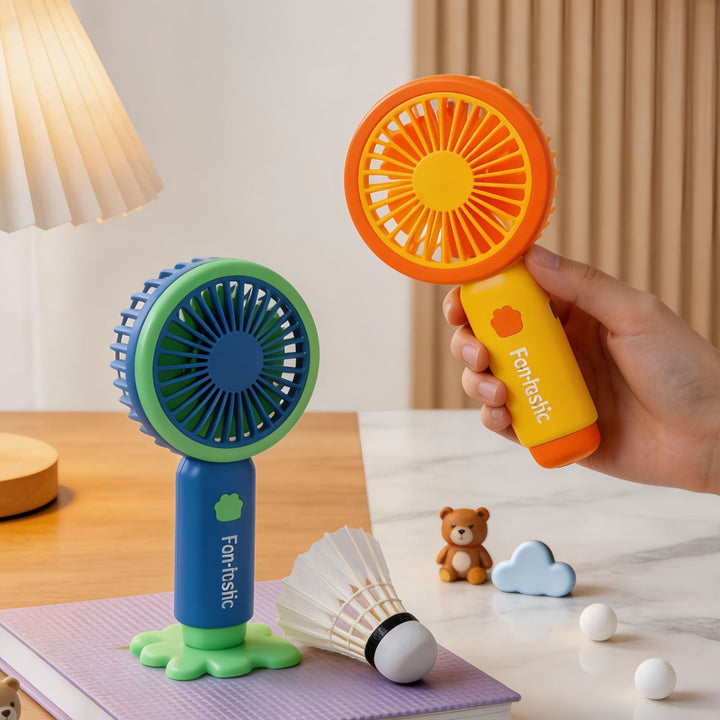 Women's Portable Mini Fan with Spray Function and USB Charging Option Kalsten
