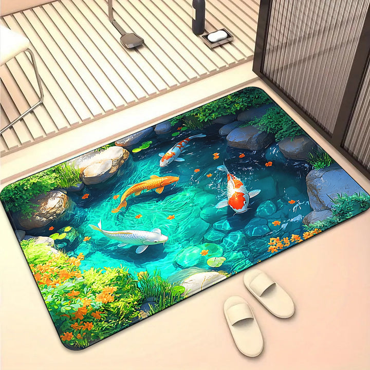 Optical Illusion Doormat