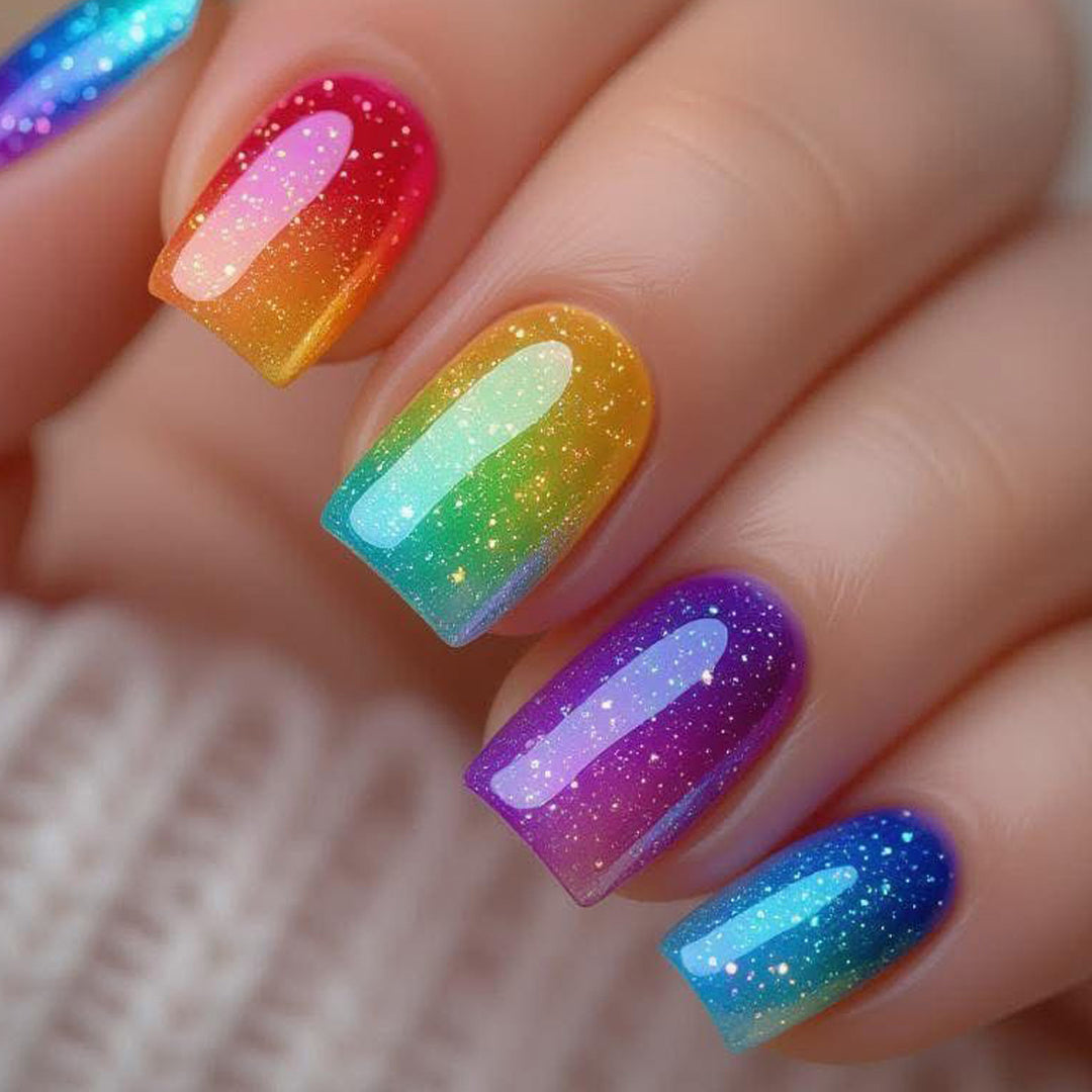 Gradient Glitter Nail Art Set Kalsten