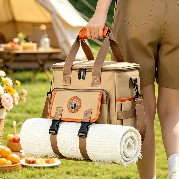 Stylish Multi-Pocket Tote Kalsten