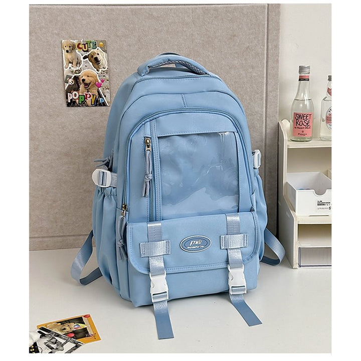 Transparent Window Pet-Friendly Backpack
