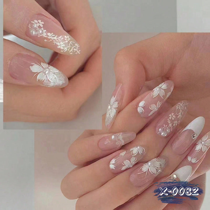 Elegant Floral Nail Art Set  1790958105