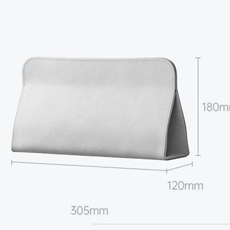 Textured Leather Cosmetic Pouch Kalsten