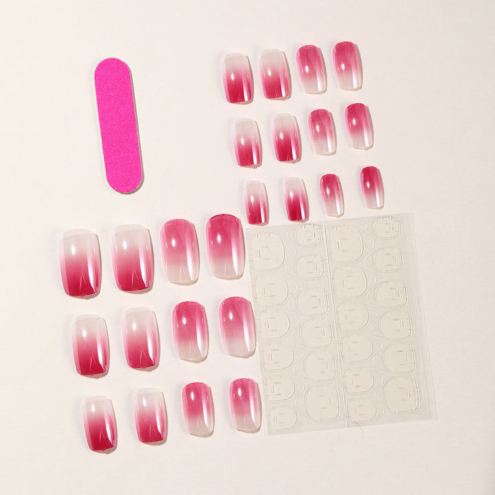 Ombre Glossy Press-On Nail Set Kalsten
