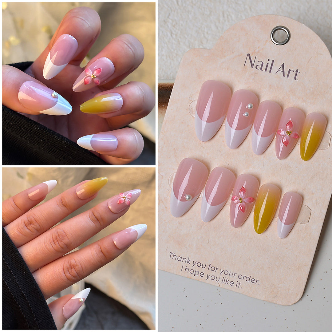 Elegant Press-On Nail Art Set Kalsten