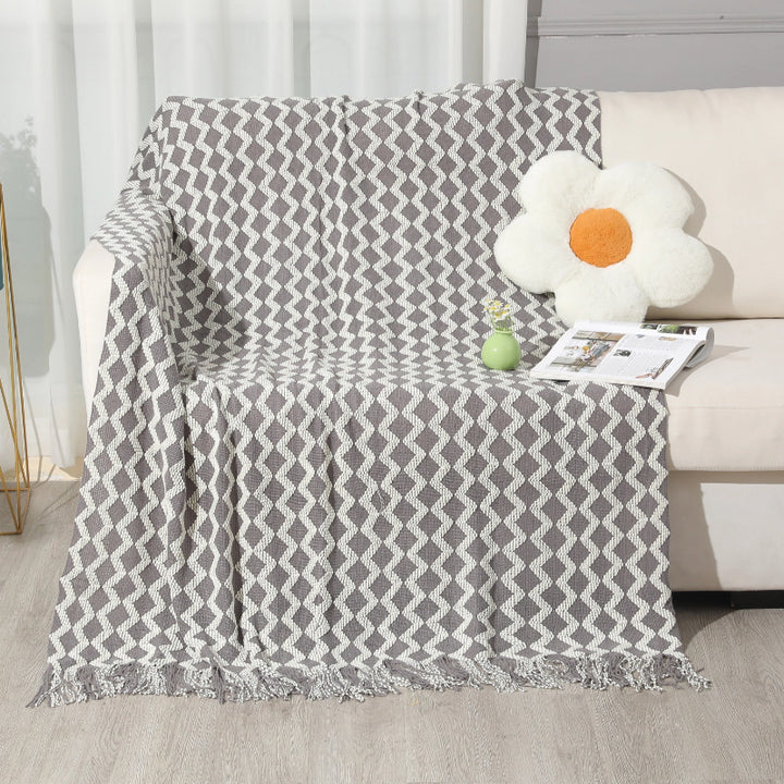 Ladies decorative throw blanket Kalsten
