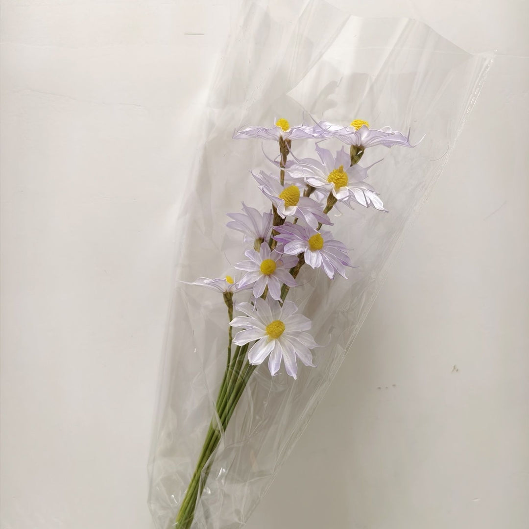 Vibrant Artificial Floral Bouquet with Stylish Packaging