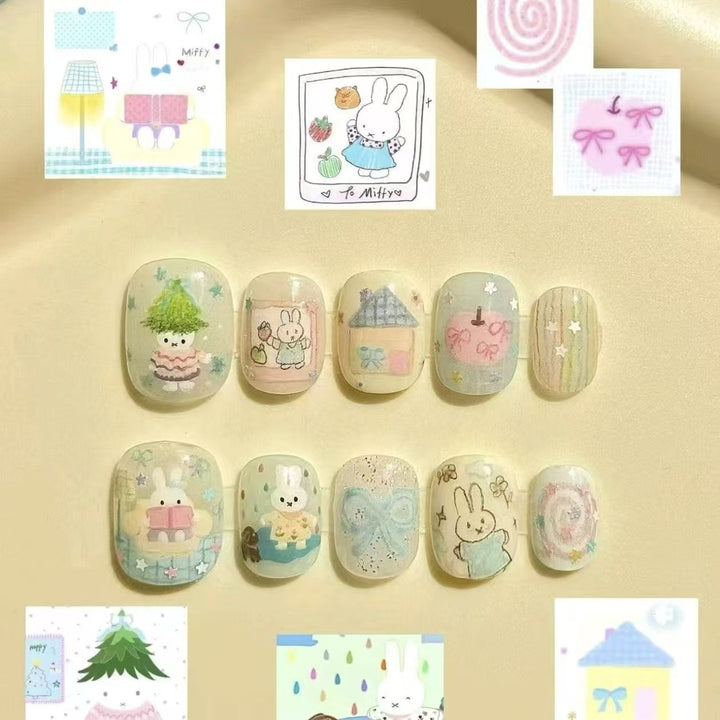 Artistic Character Nail Art Set Kalsten
