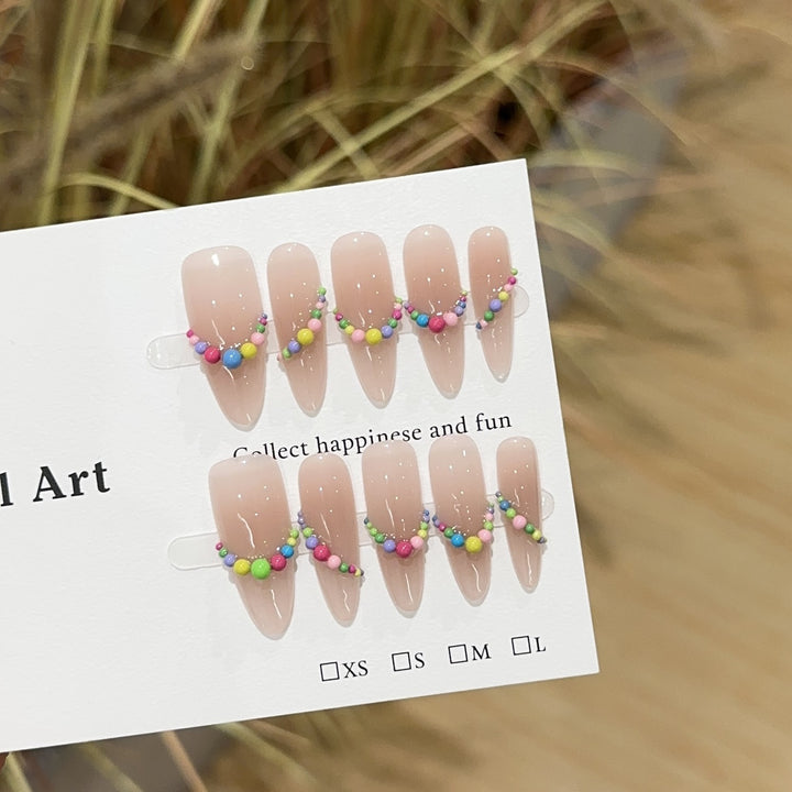 Decorative Themed Press-On Nail Art