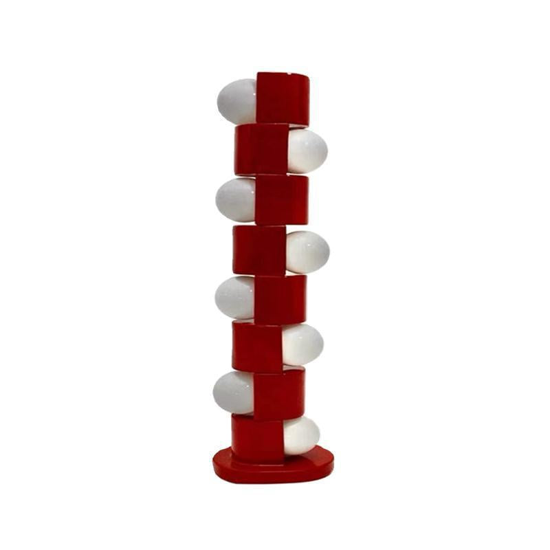 Sculptural Tower Floor Lamp with Modern Design