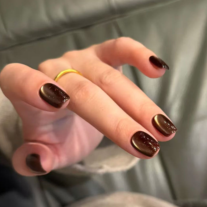 Elegant French Tip Press-On Nail Set Kalsten