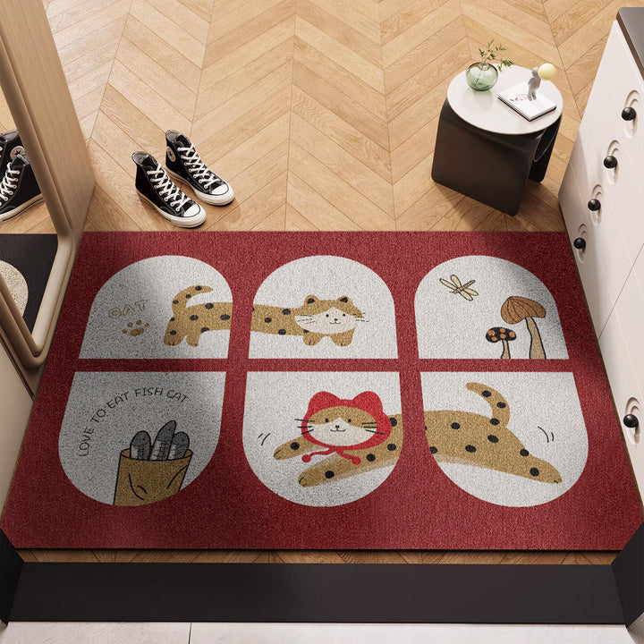 Geometric Pattern Floor Mat